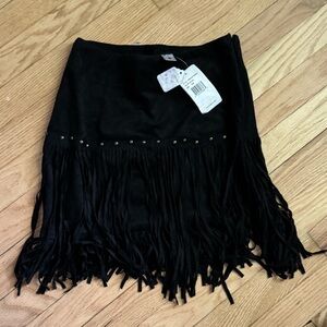 Women’s fringe skirt size s/m
